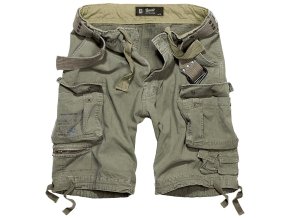 Kraťasy s opaskem SAVAGE vintage ZELENÉ (velikost 3XL)