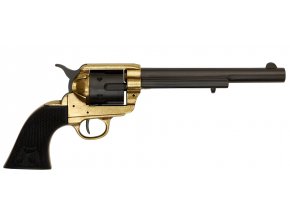 Replika revolver Colt Peacemaker 7,5", mosaz, USA 1873
