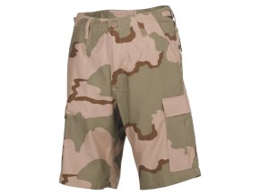 Kraťasy US střih BDU boční kapsy 3-COL DESERT (velikost L)