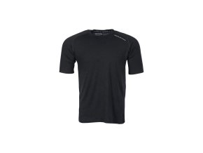 Triko funkční LOCHSA 180 MERINO krátký rukáv ČERNÉ (velikost L)