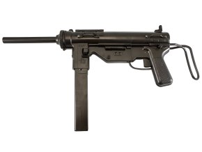 Replika samopal M3 Grease Gun, USA 1942