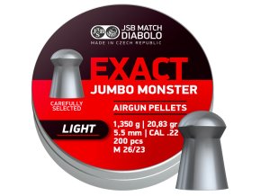 Diabolo JSB Exact Jumbo Monster Light 200ks cal.5,52mm