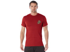 Triko USMC DOGS OF WAR ČERVENÉ (velikost 3XL)
