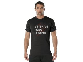 Triko VETERAN HERO LEGEND ČERNÉ (velikost 3XL)