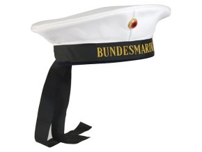 Brigadýrka BW MATROSEN s nápisem BÍLÁ použitá (velikost 55)