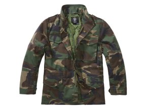 Bunda dětská M65 STANDARD WOODLAND (velikost 122-128)