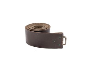 Opasek AČR kožený 45mm bez přezky HNĚDÝ použitý (velikost 100)