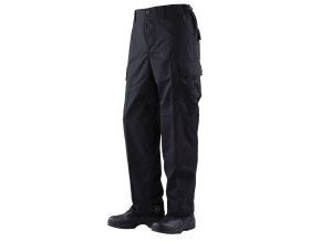 Kalhoty BDU bavlněné rip-stop ČERNÉ (velikost XL-L)