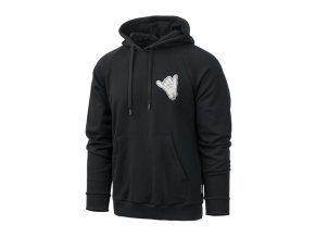 Mikina klokanka SHAKA ČERNÁ (velikost 3XL)