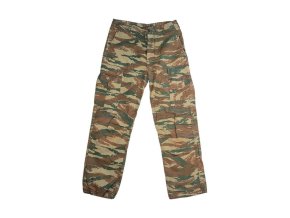 Kalhoty BDU řecké LIZARD CAMO použité (velikost L)