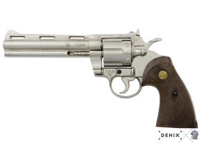 Replika revolver Python .357 Magnum 6", nikl, USA 1955