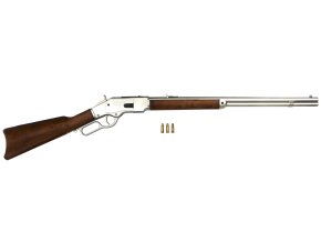 Replika puška Winchester 73, chrom, USA 1873