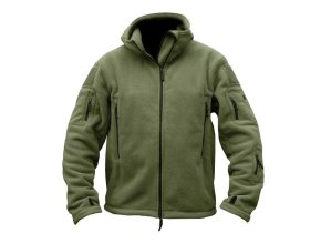 Mikina FLEECE RECON s kapucí ZELENÁ (velikost 3XL)