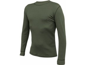 Triko s dlouhým rukávem IBES funkční ZELENÉ (velikost 3XL)