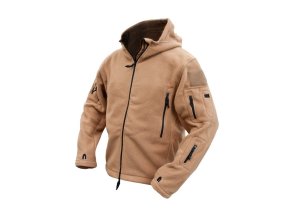 Mikina FLEECE RECON s kapucí COYOTE (velikost XL)