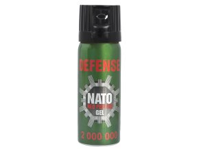 Sprej Defense NATO Red Pepper Gel Cone 50ml green