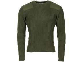 Svetr britský COMMANDO ZELENÝ použitý (velikost 082)