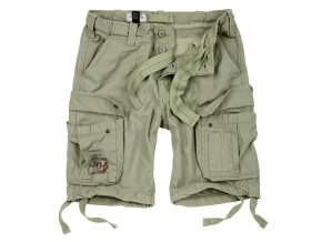 Kraťasy AIRBORNE VINTAGE SVĚTLE ZELENÉ (velikost 3XL)