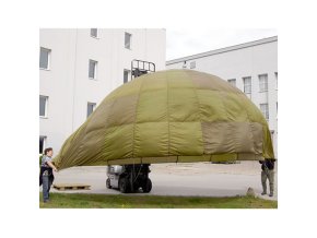Padák US T10 samostatný ZELENÝ použitý