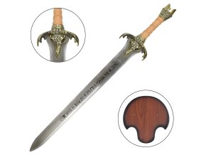 Meč Barbar Conan, Father's sword, plaketa