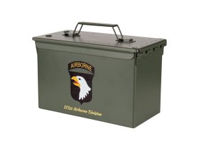 Bedna na munici CAL.50 101st Airborne ZELENÁ