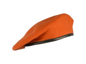 Baret AČR ORANŽOVÝ použitý (velikost 62-63 cm)