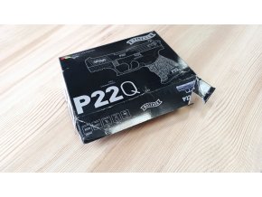BAZAR - Airsoft Pistole Walther P22Q černá Metal Slide ASG