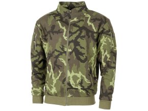 Mikina za zip TACTICAL maskáčová vz.95 Les