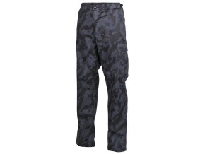 Kalhoty US střih BDU NIGHT CAMO