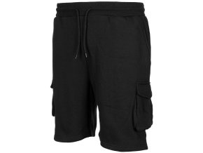 Kraťasy teplákové JOGGER ČERNÉ
