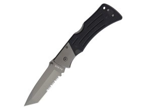 Nůž zavírací G10 MULE TANTO ČERNÝ ozubené ostří