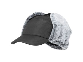 Čepice s kšiltem TRAPPER zimní ČERNÁ