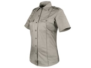 Košile dámská CLASS UNIFORM krátký rukáv SILVER TAN