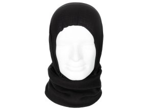 Šátek multifunkční Acryl-Spandex/Fleece ČERNÝ