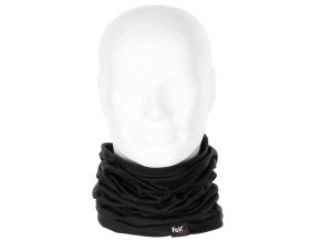 Šátek multifunkční MERINO LITE ČERNÝ