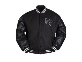 Bunda NY baseball ČERNÁ
