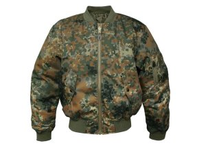 Bunda US MA1 bomber FLECKTARN