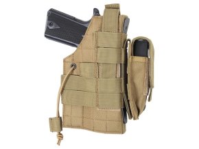 Pouzdro pistolové oboustranné MOLLE COYOTE