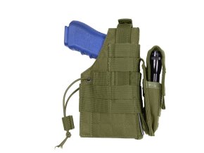 Pouzdro pistolové oboustranné MOLLE ZELENÉ