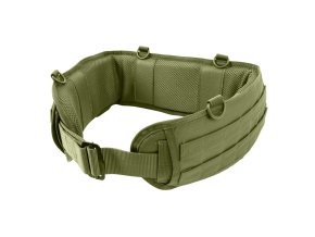 Opasek MOLLE taktický polstrovaný BATTLE ZELENÝ