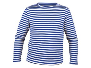 Triko námořnické MARINE dl.rukáv SVĚTLE MODRÉ