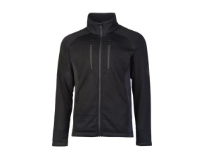 Mikina outdoorová STRUCTURE-FLEECE ČERNÁ