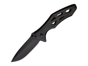 Nůž zavírací BLACK ELITE hladké ostří