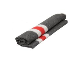 Deka s pruhem švýcarská polyester 205x150cm