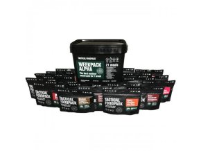Jídlo dehydrované 21 porcí TACTICAL FOODPACK® Weekpack Alpha