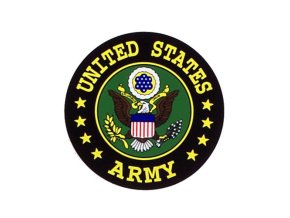 Samolepka U.S. ARMY