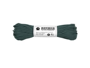 Šňůra PARACORD nylon 550LB ø 4 mm / 30 m TMAVĚ ZELENÁ