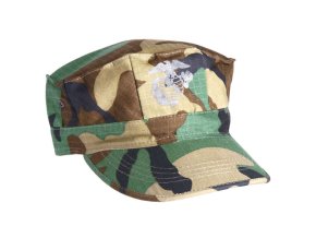 Čepice USMC rip-stop WOODLAND