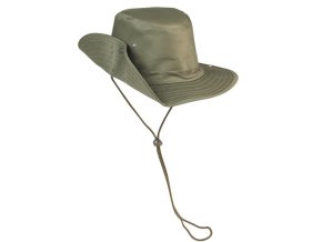 Klobouk BUSH s drukem ZELENÝ