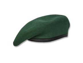 Baret vlněný BW CDO TMAVĚ ZELENÝ / JÄGERGRÜN